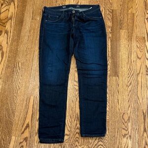 AG Adriano Goldschmied Women's Dark Blue Skinny Jeans